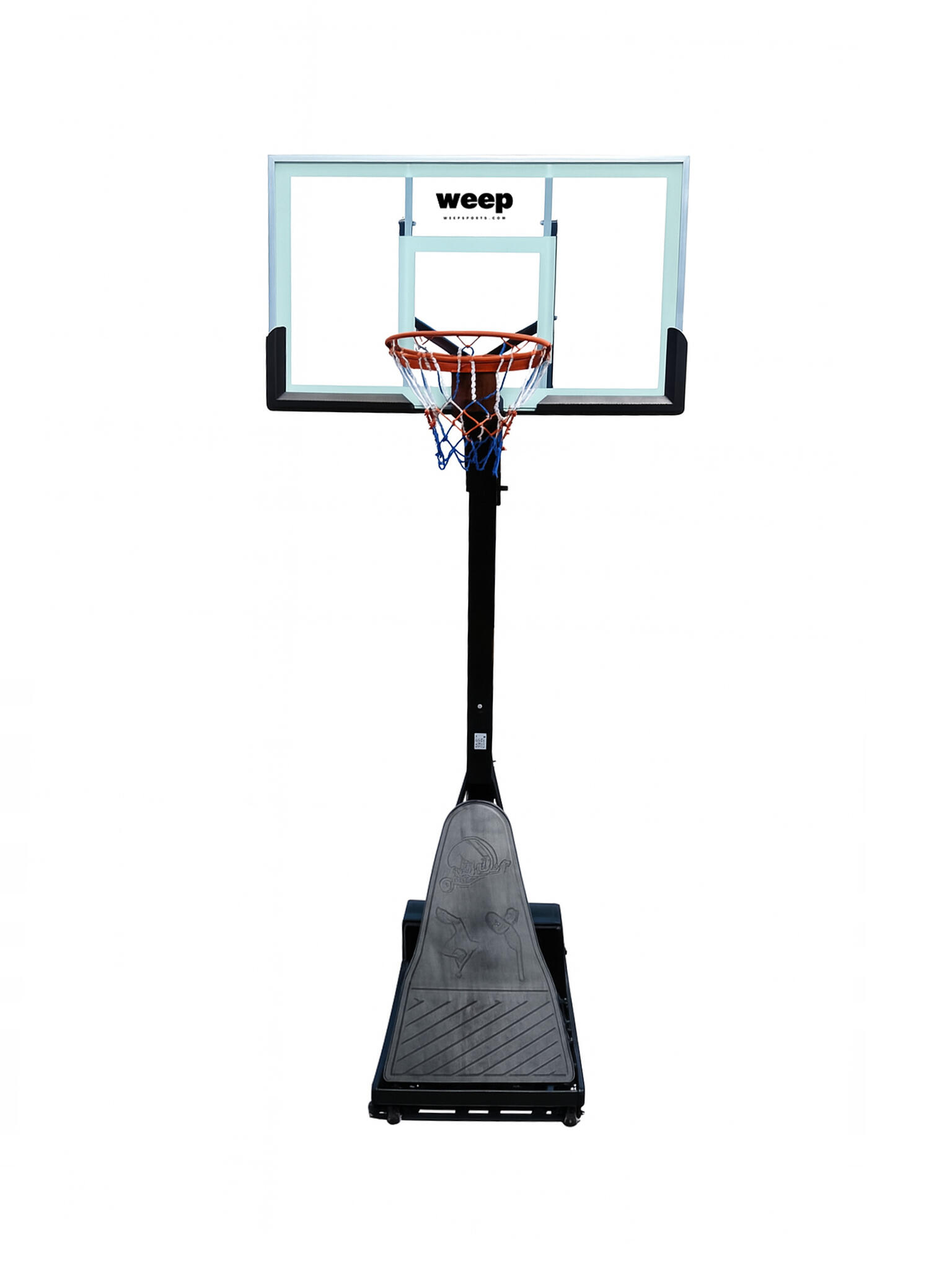 Zestaw do koszykówki Kosz WEEP M028 szkło hartowane pełnowymiarowy do 305cm 5/7