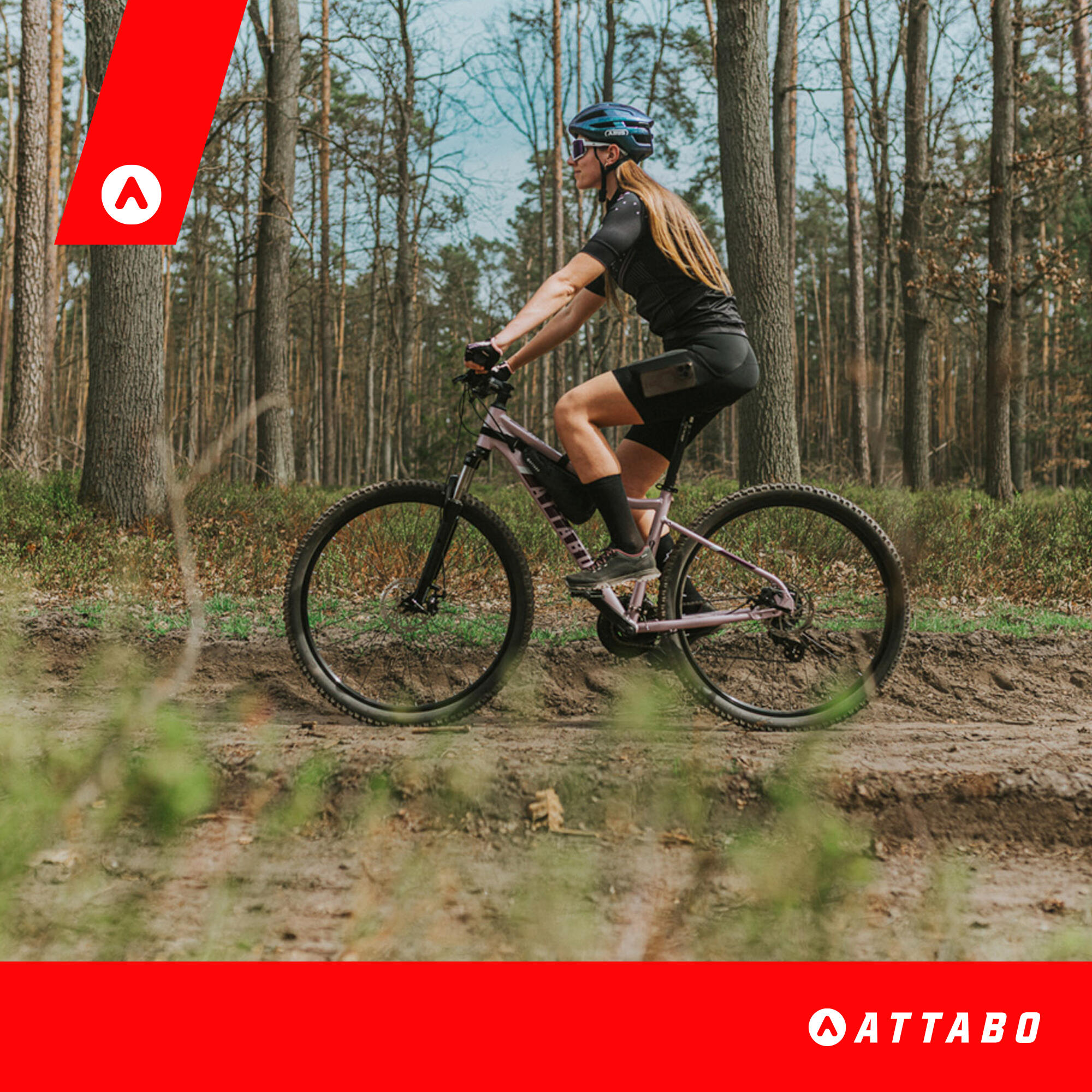 Pantalones cortos de ciclismo para mujer ATTABO Kiro WMNS 6/7