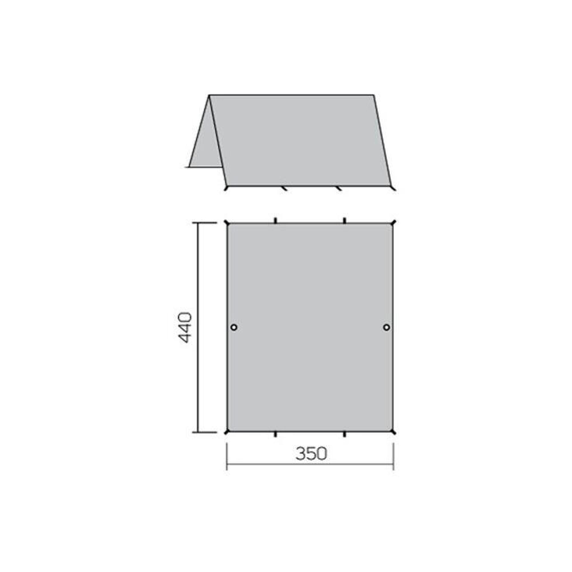 Tarp płachta namiotowa Hannah Skyline 4