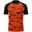 Tricou Givova Pixel Sport Oranje-Zwart L-respirabil și lumină
