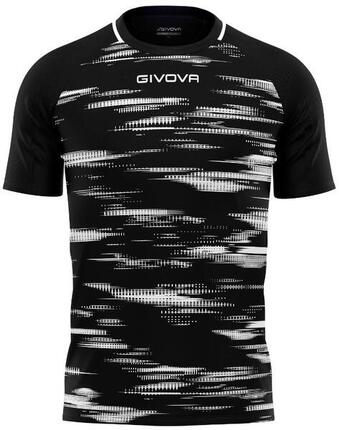 Givova Pixel T-shirt de sport noir-blanc 2xl