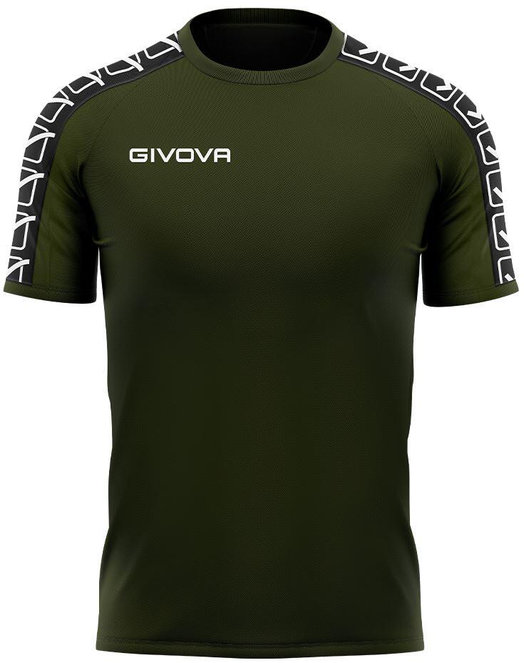 Męska koszulka Givova Sport z bawełny w kolorze army green 2XL