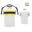 Tricou sport Givova Radio Albastru-galben Alb