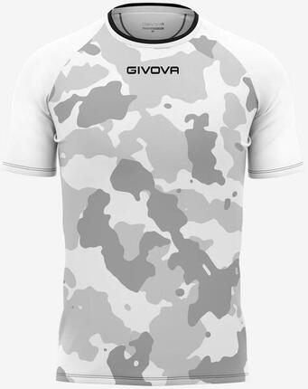 Givova Army Herren T-Shirt Grau M - Sportlich und Atmungsaktiv