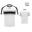 Tricou sport Givova Radio Negru-alb Alb
