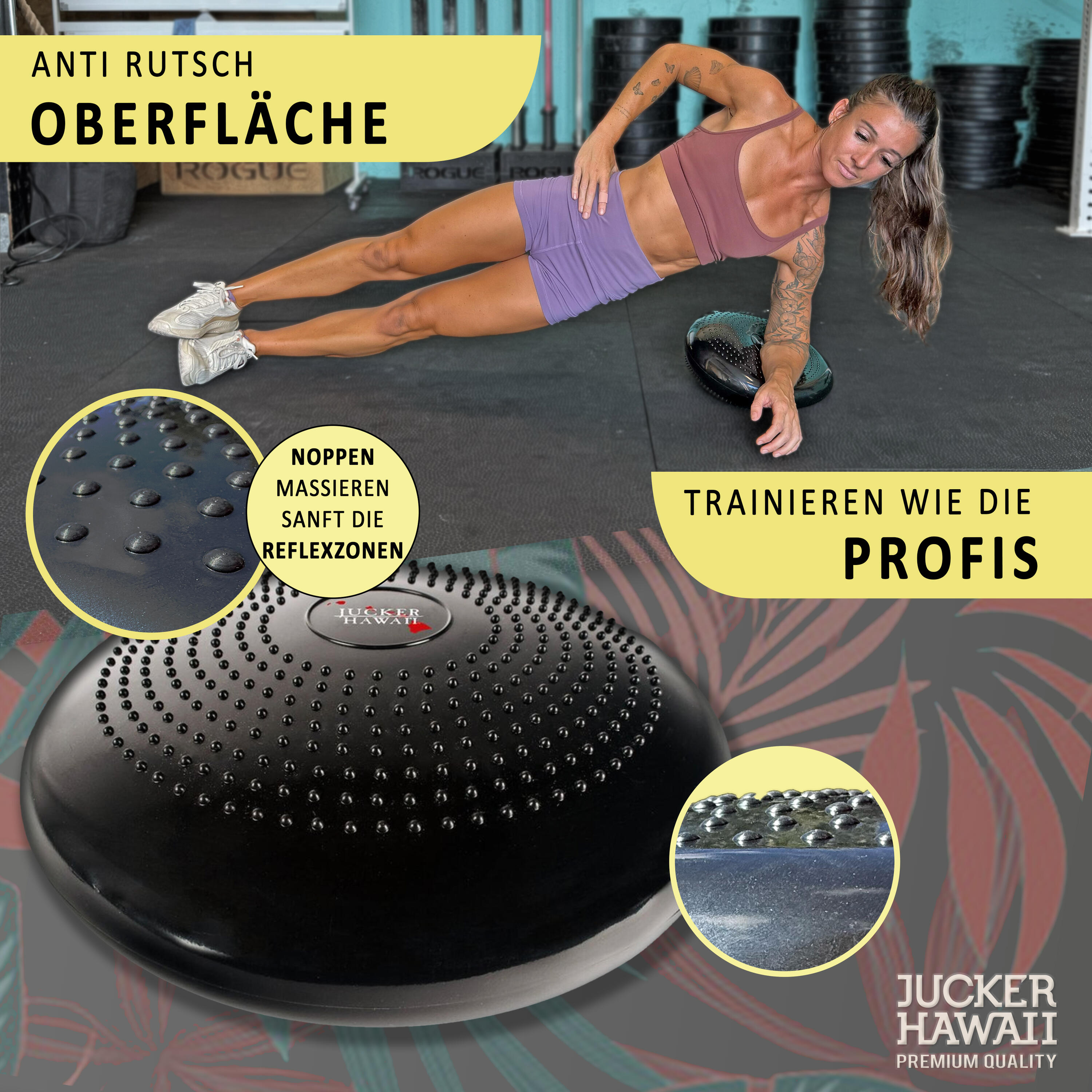 Balance Kissen inkl. Pumpe | Balance Board | Fitness 5/7