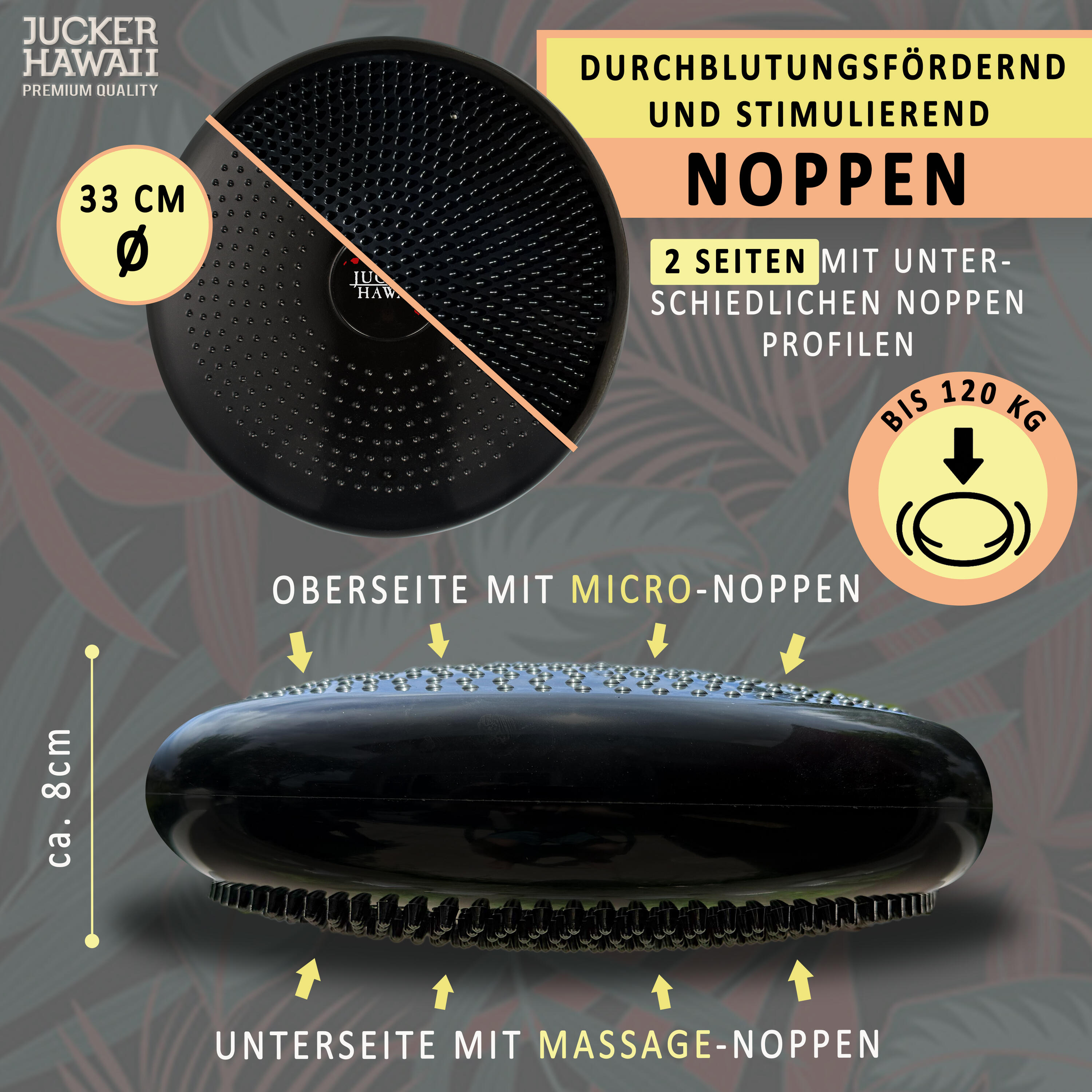 Balance Kissen inkl. Pumpe | Balance Board | Fitness 3/7