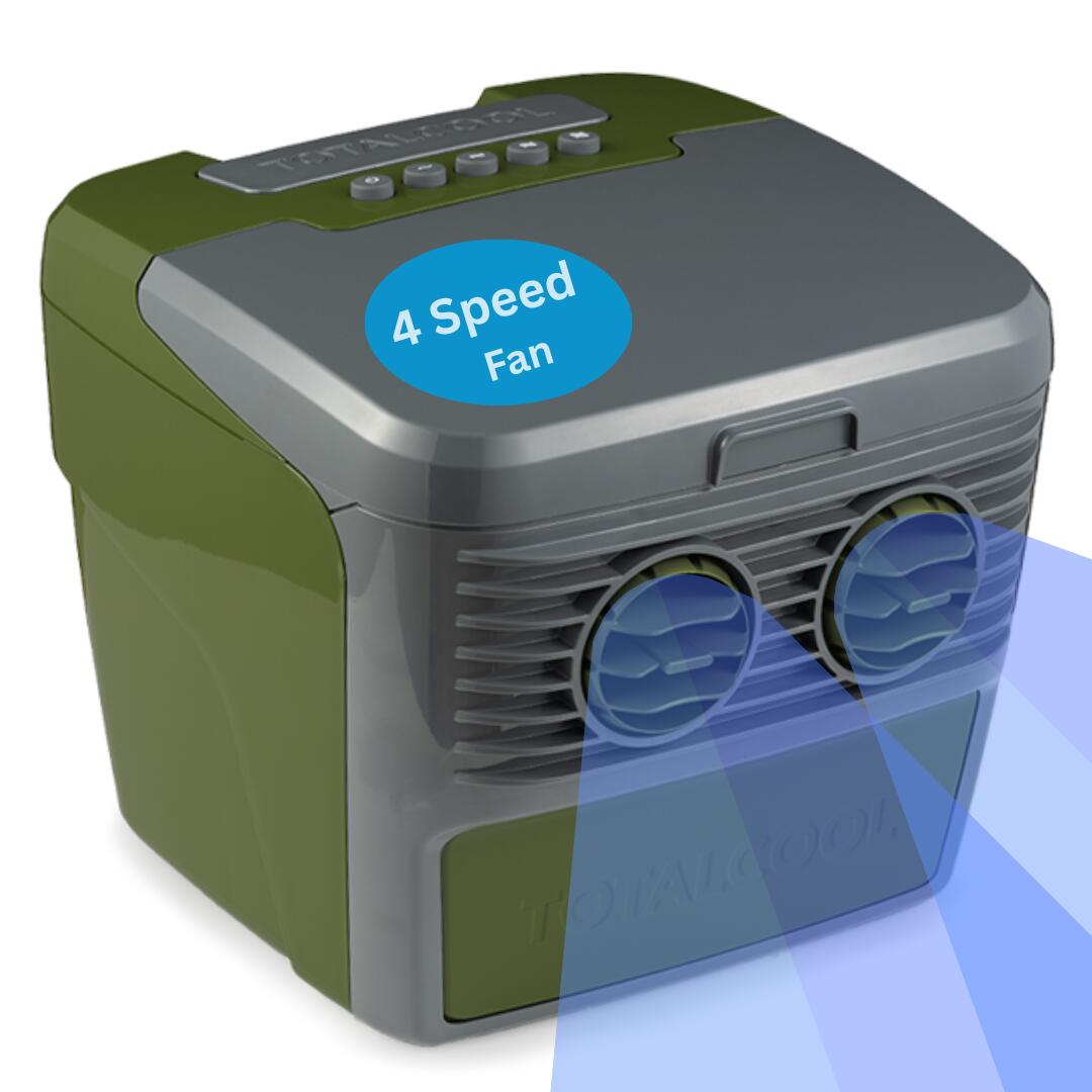 Totalcool 3000 Portable Air Cooler (Camo Green/Grey) 4/7