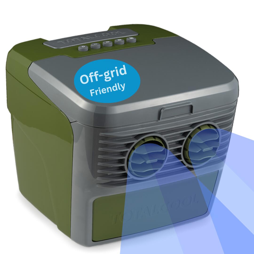 Totalcool 3000 Portable Air Cooler (Camo Green/Grey) 5/7