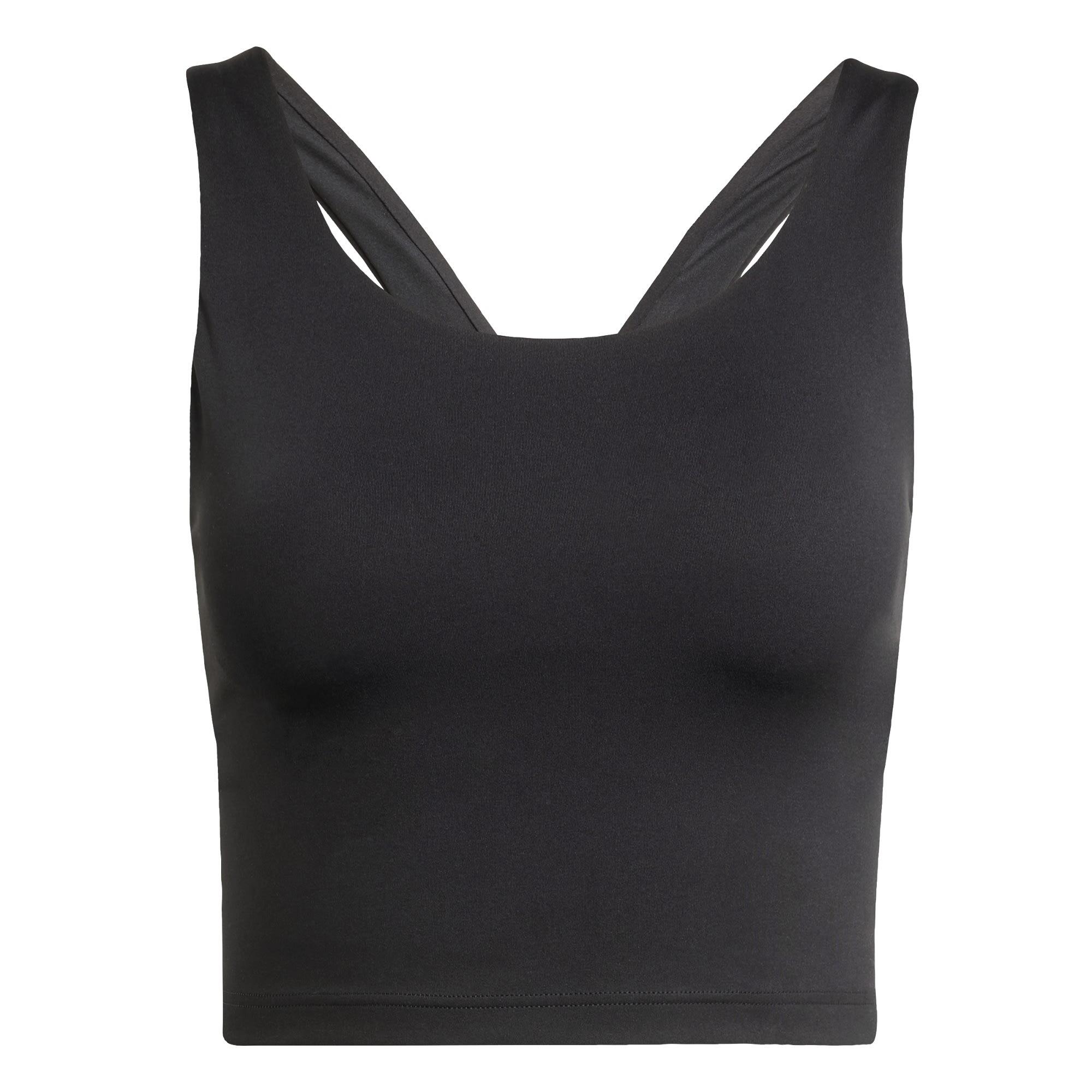 Top con reggiseno integrato adidas All Me a supporto medio 2/6