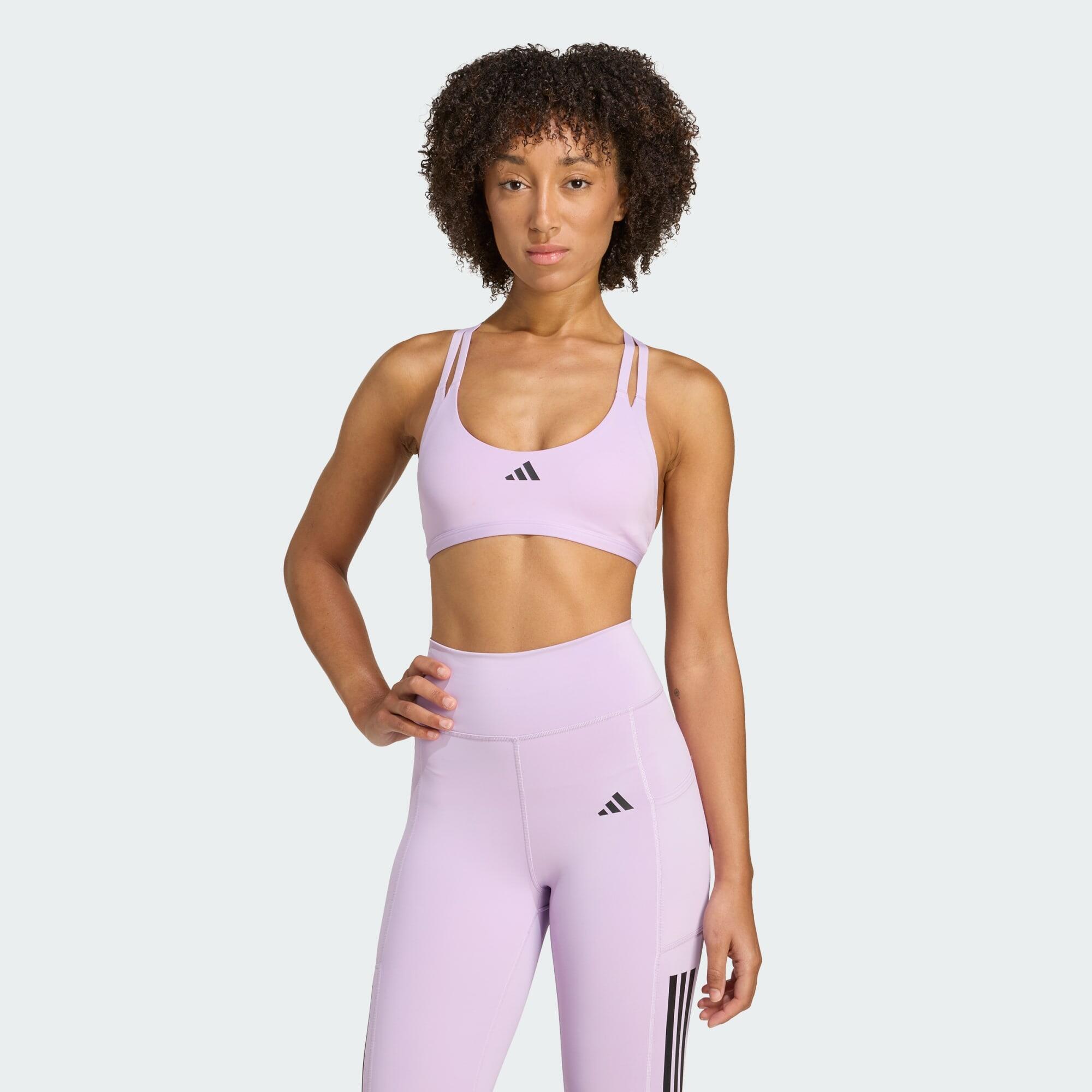 Adidas - Brassière De Training Aeroimpact Luxe Maintien Léger - Brassière - Rose - 52 2xl - Decathlon