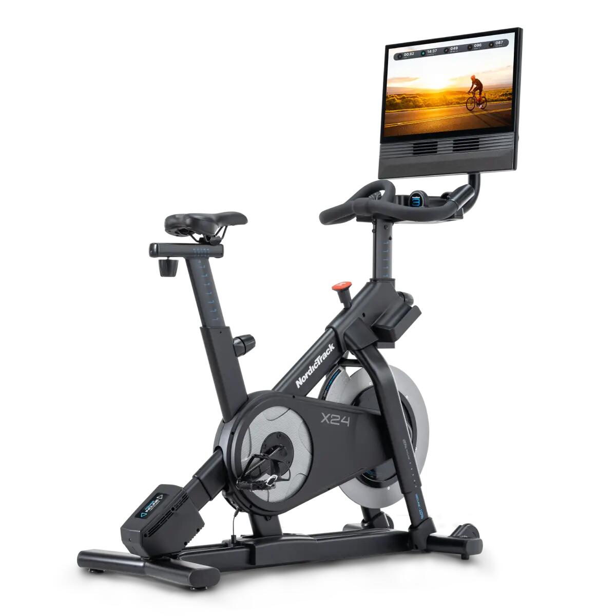 NORDICTRACK X24 Indoor Cycle - realistic, -10% to 20% incline