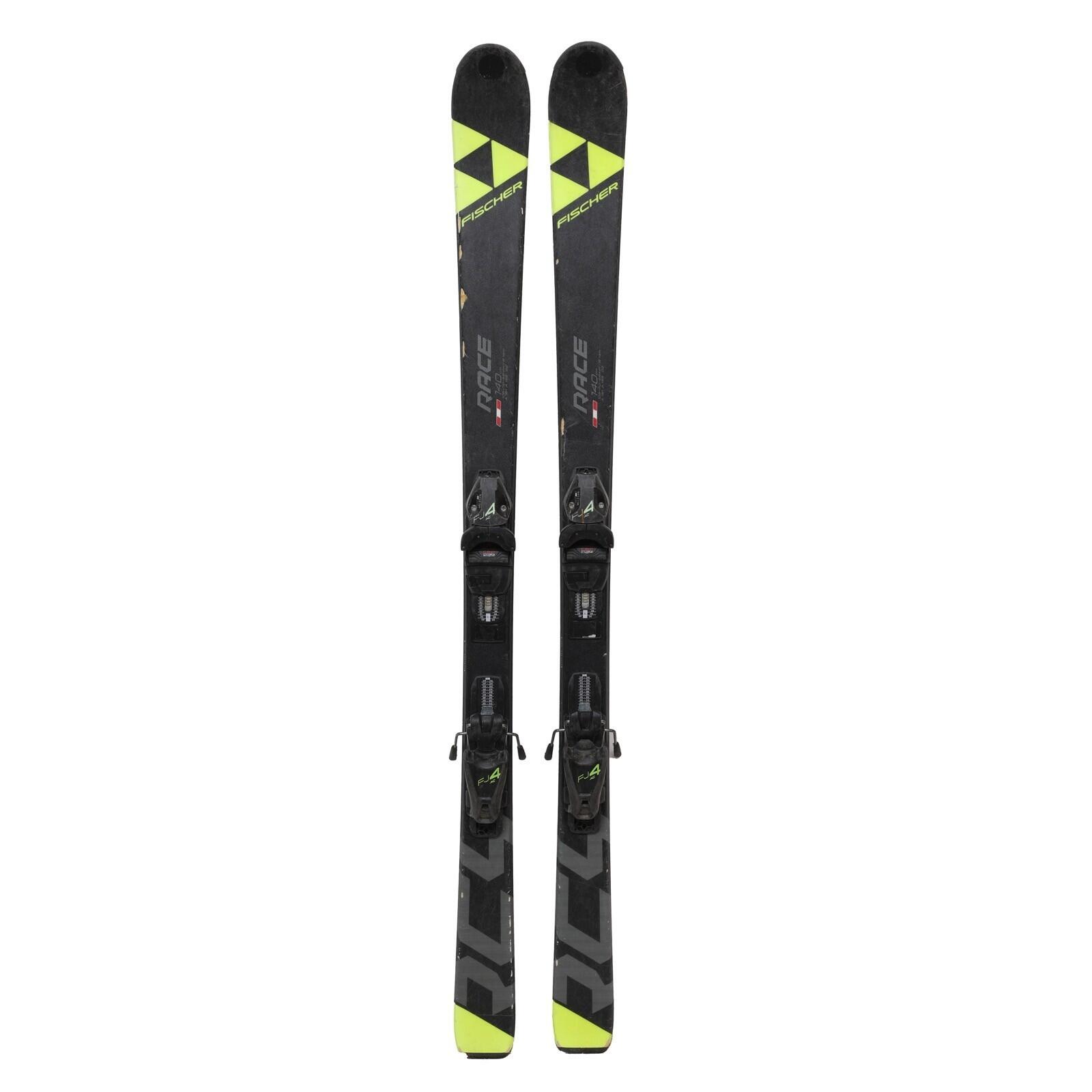 RECONDITIONNE - Ski Junior Fischer Rc4 Race + Fixations 2/4