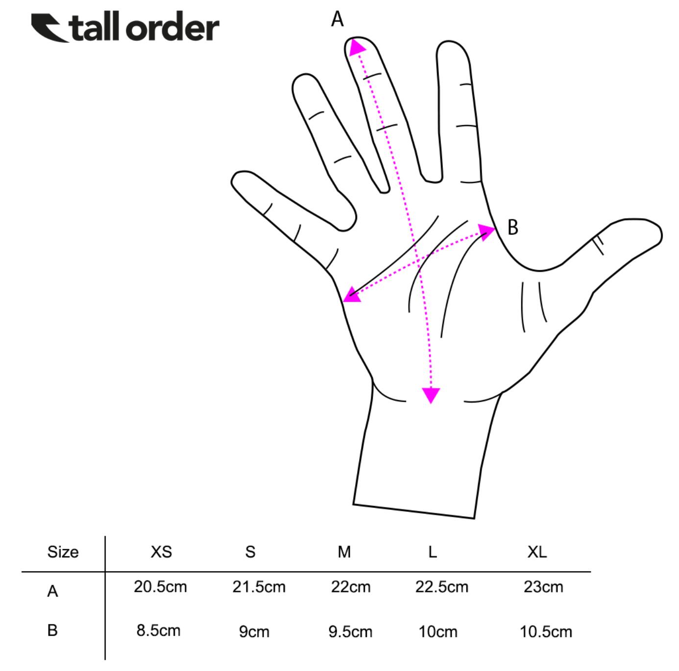 Tall Order Barspin Kinderhandschoenen Zwart/Teal 3/3