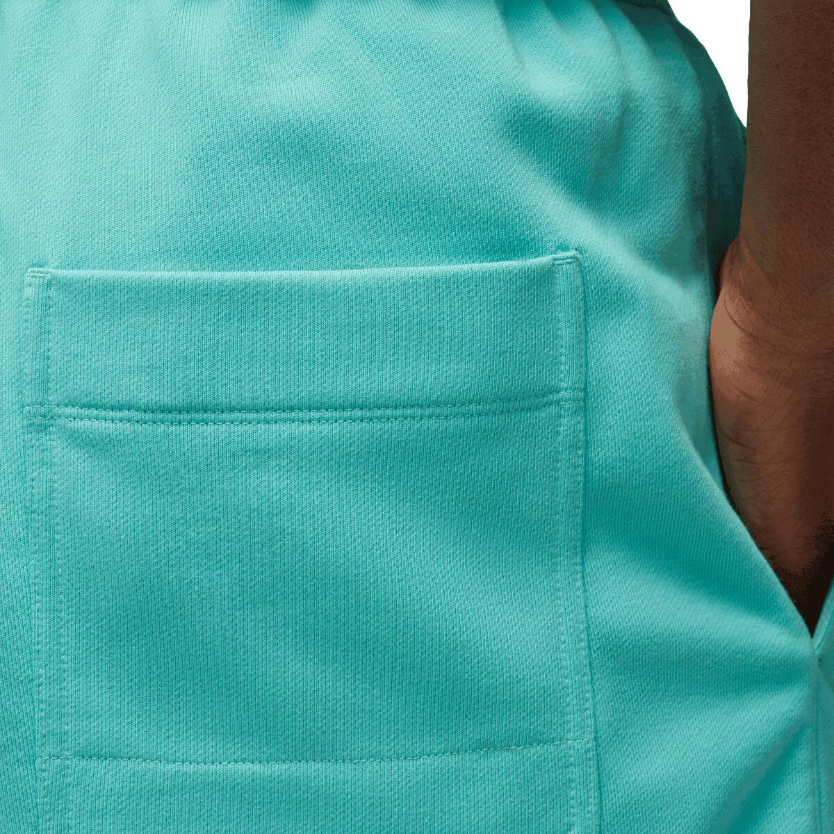 Mens French Terry Shorts (Teal) 4/4