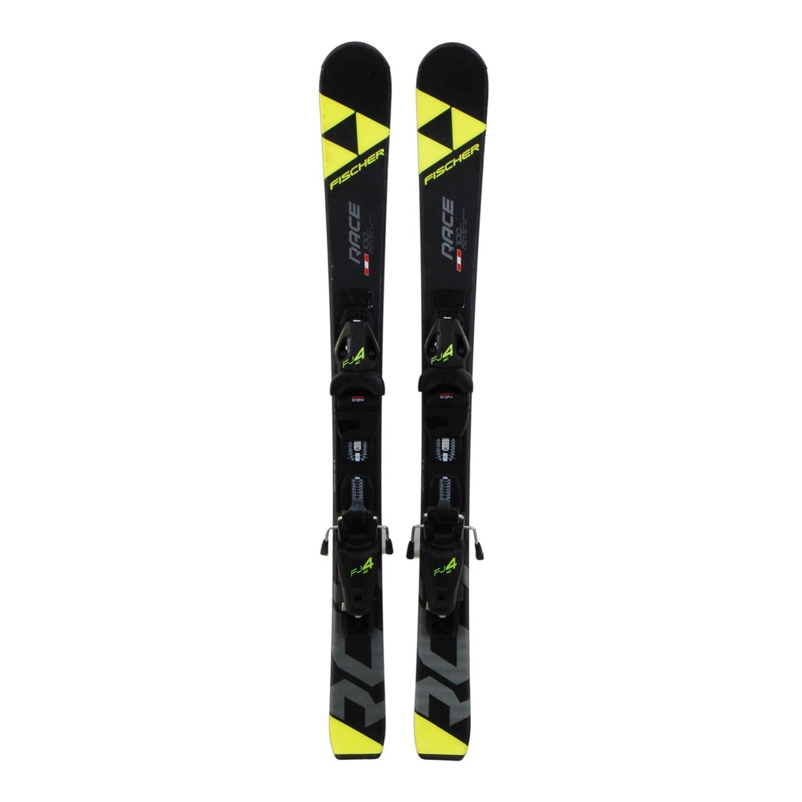 Fischer - Reconditionne - Ski Junior Fischer Rc4 Race + Fixations - Skis - Multicolore|noir - 120 Cm - Decathlon