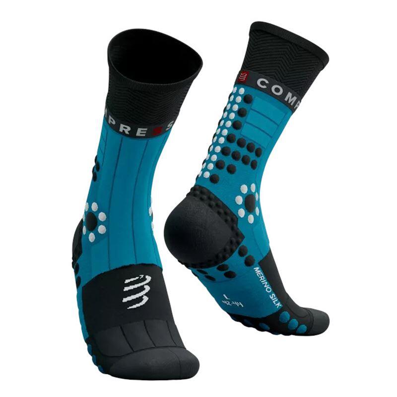 Meias Pro Racing Socks Meias de inverno para trilhos Compressport 2/5