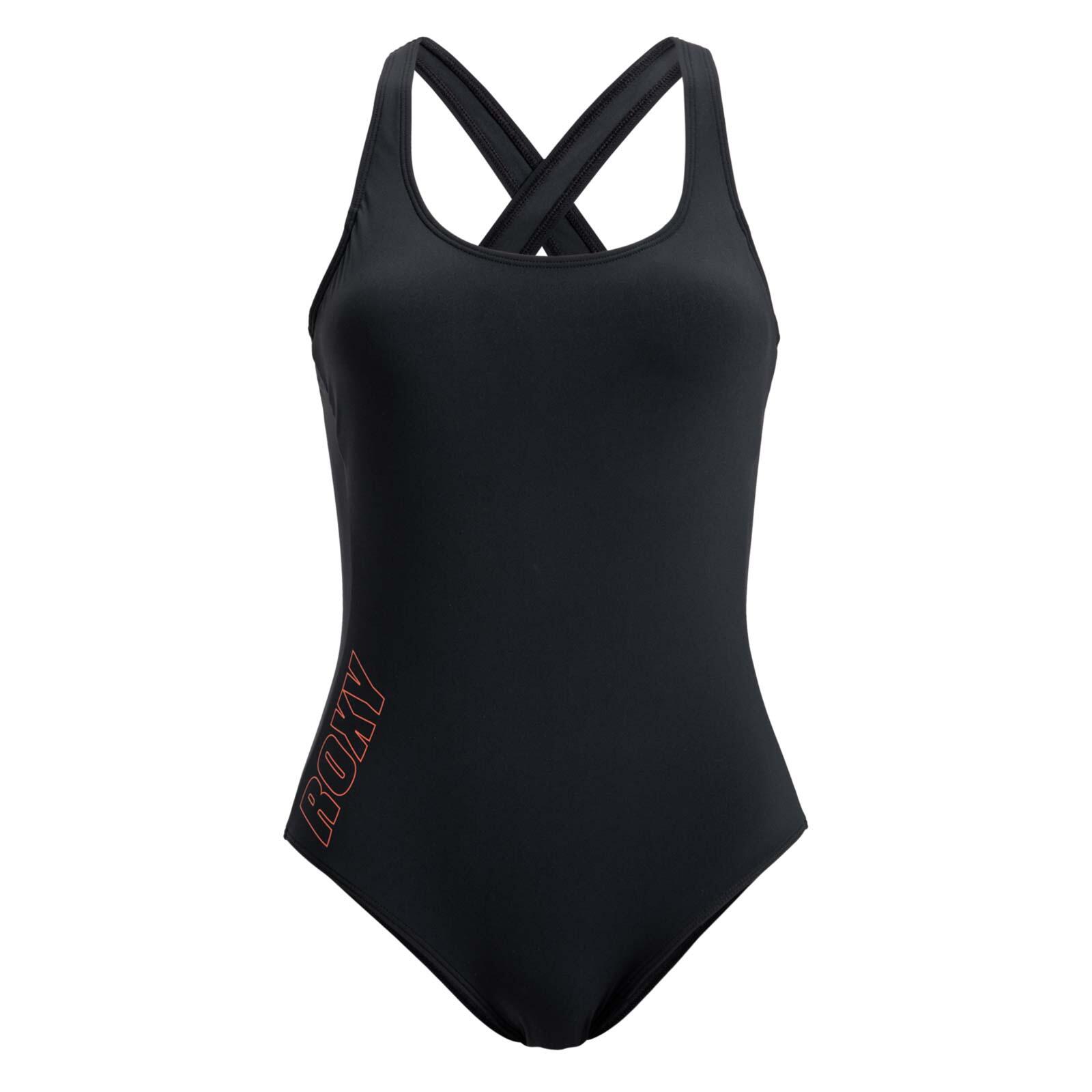 Roxy Roxy Active Swimsuit-Anthracite 5/5