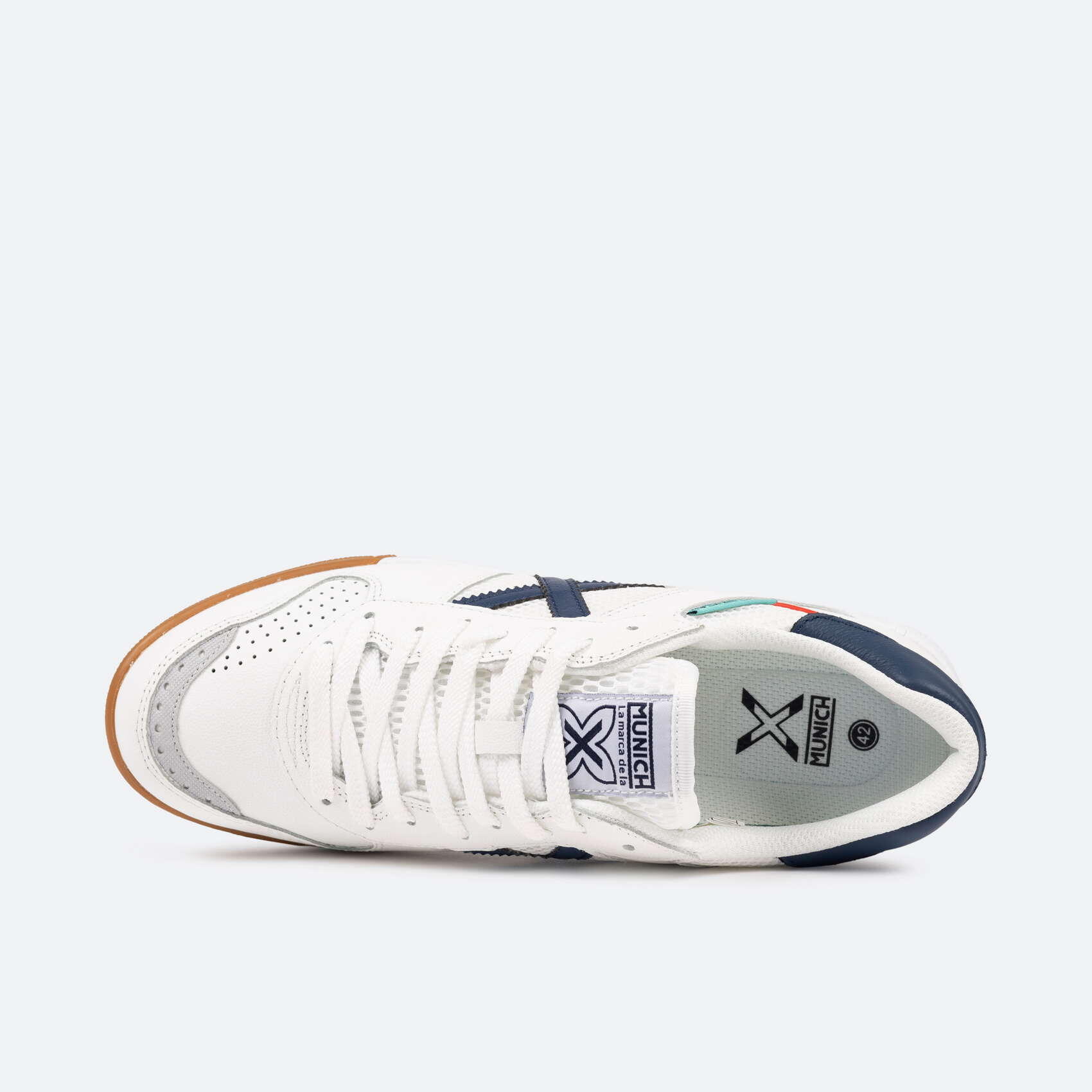 Zapatilla de futbol sala MUNICH Continental blanco 4/5