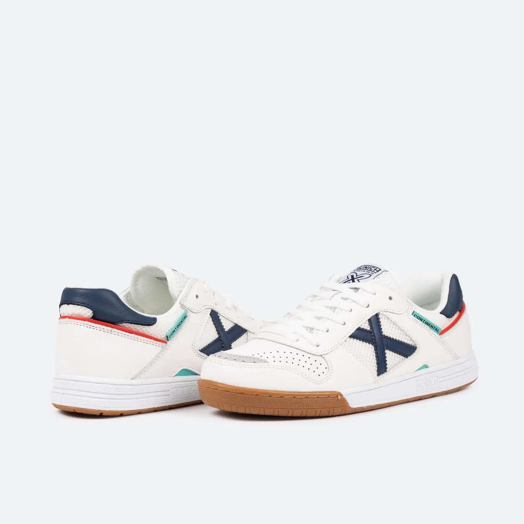 Zapatilla de futbol sala MUNICH Continental blanco 2/5