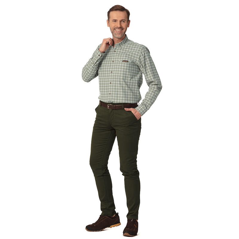 Koszula myśliwska męska Tagart Oak Slim flanelowa