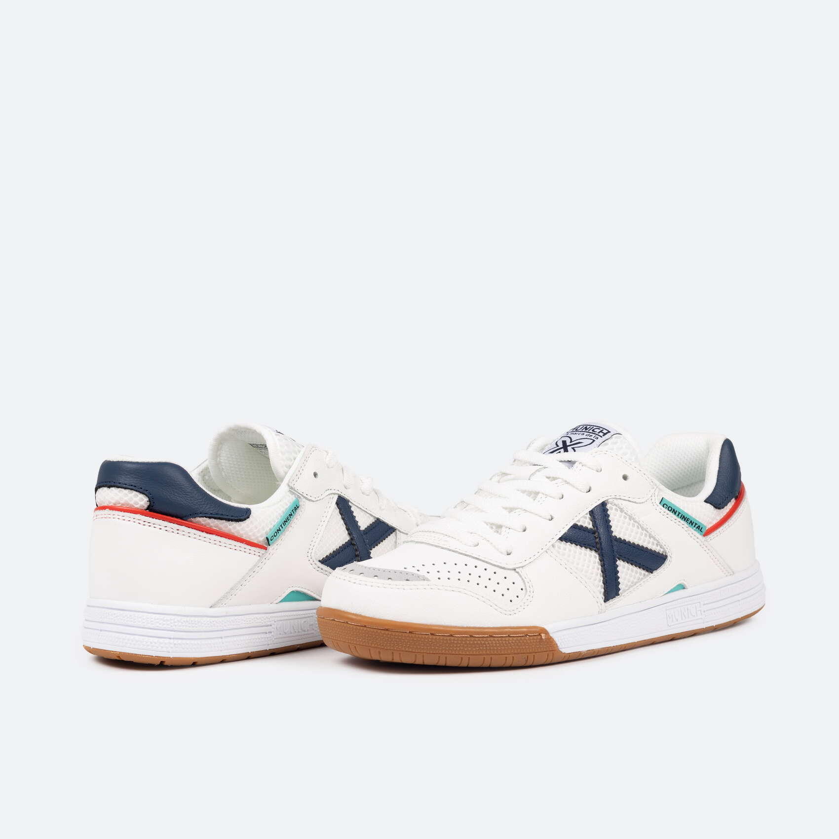Scarpa da calcio a 5 MUNICH Continental bianco 2/5