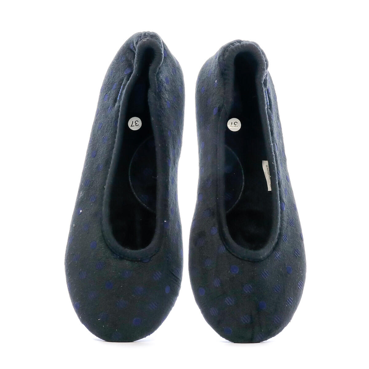 Zapatillas de Casa Negras para Mujer Dim Uziel 4/4