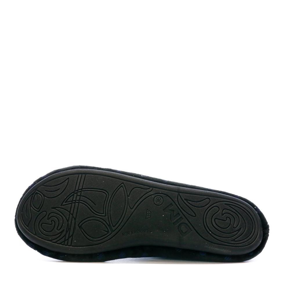 Zapatillas de Casa Negras para Mujer Dim Uziel 2/4