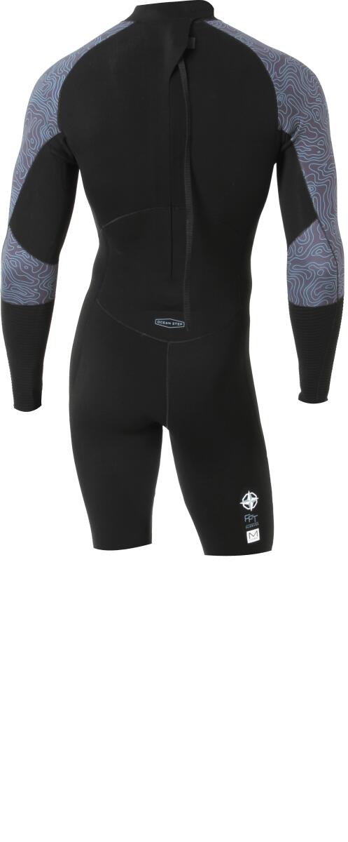 2/2 Shorty Optimizer Dual Zip L/S - Combinazione Lunga Cote Uomo 2/7