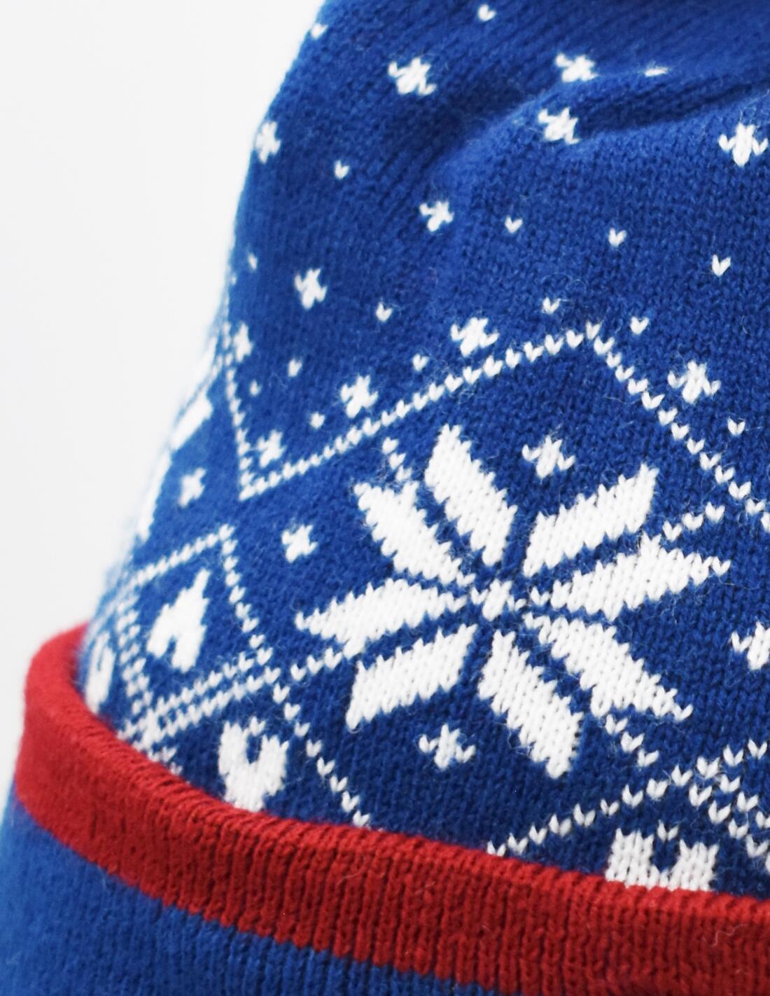 FC Barcelona czapka zimowa FCB Christmas Hat granatowy OSFM 3/4