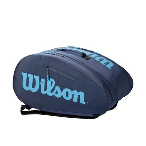 WILSON PADEL SUPER TOUR PADDLE BAG BLU 3/5