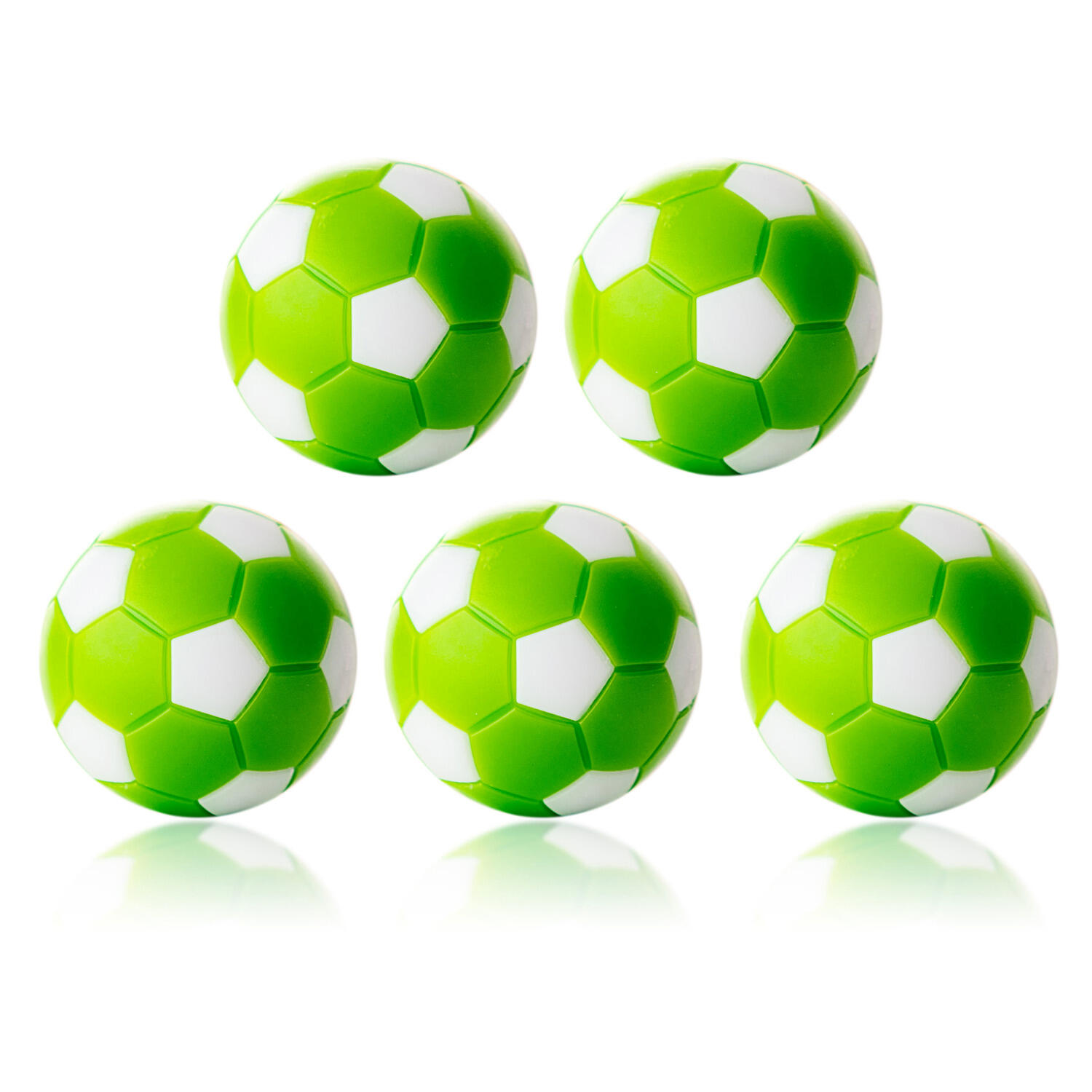 Kickerball Winspeed Grün-Weiß 35 mm Tischfußball Unisex Grün-Weiß 3/3
