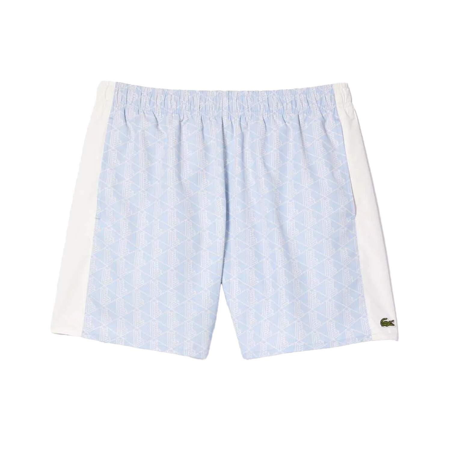 Mens Mid Length Swim Shorts (Blue) 1/4
