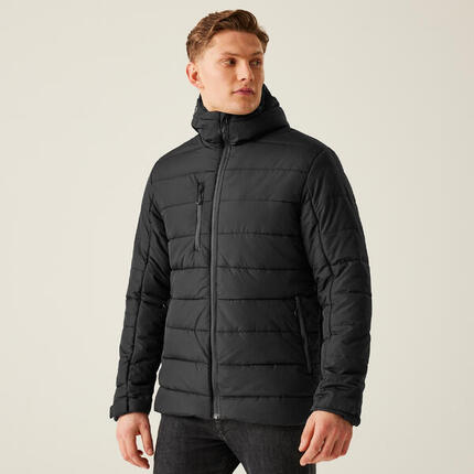 Doudoune Synthétique Randonnée - Nagate Noir Homme