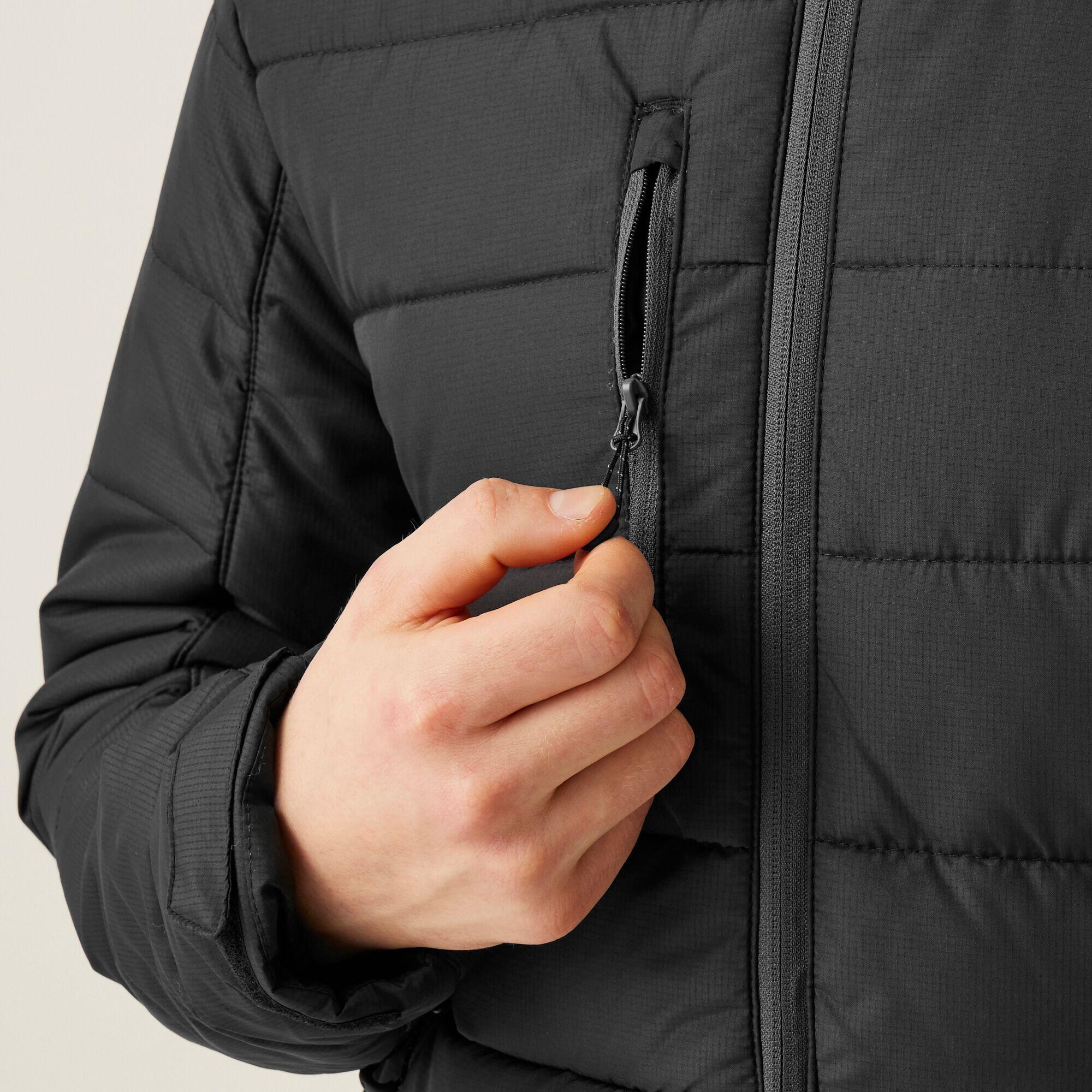 Doudoune Synthétique Randonnée - Nagate Noir Homme 4/7