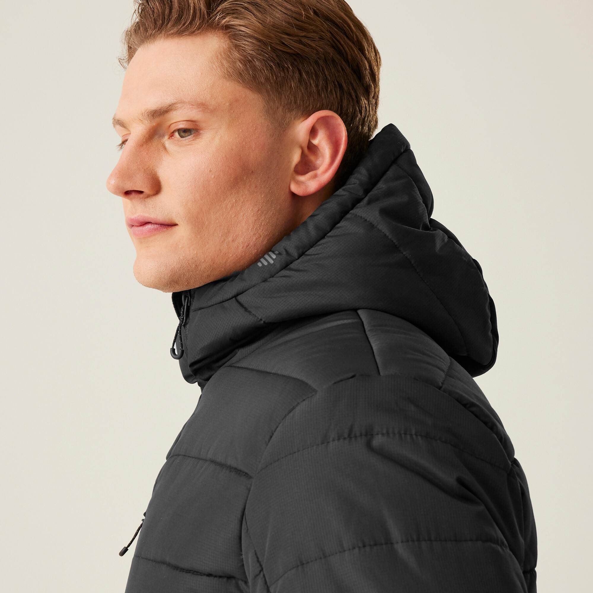 Doudoune Synthétique Randonnée - Nagate Noir Homme 5/7