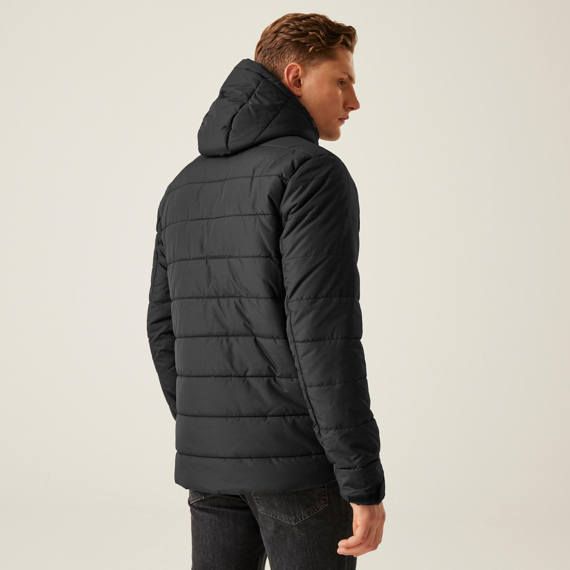 Doudoune Synthétique Randonnée - Nagate Noir Homme 2/7