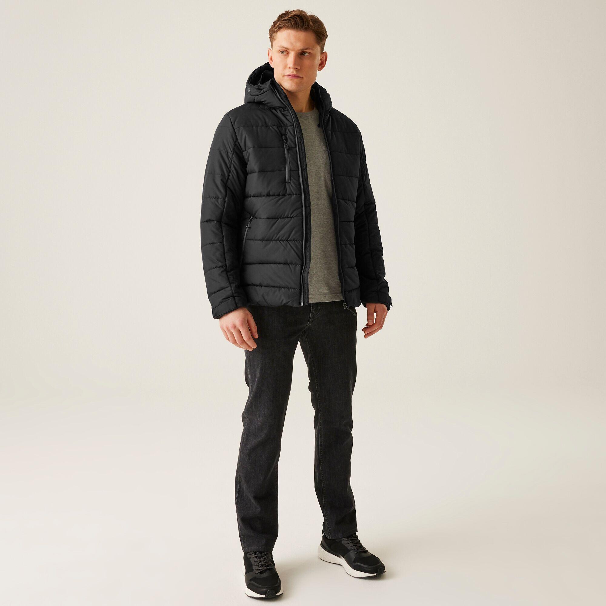 Doudoune Synthétique Randonnée - Nagate Noir Homme 3/7