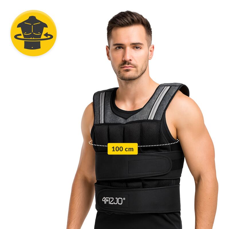 Vestă de antrenament cu greutăți 4FIZJO