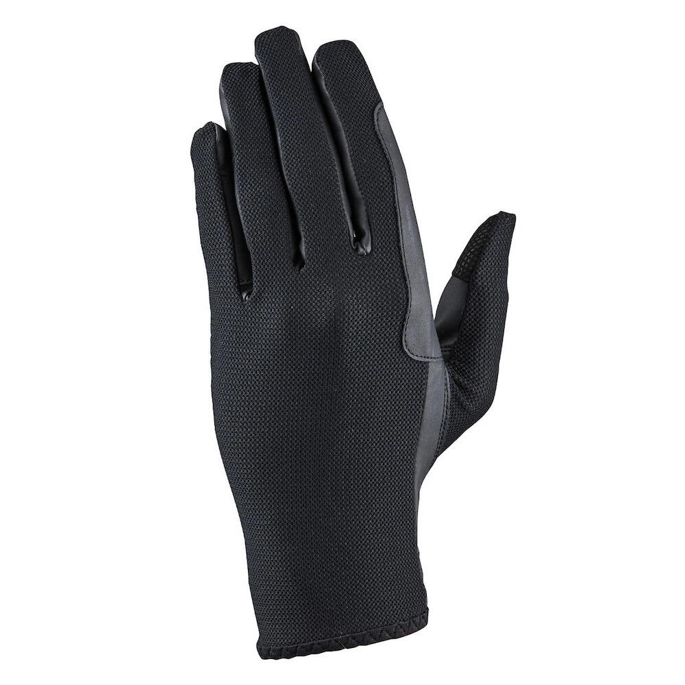 Leather riding gloves Dublin Pull On Cool Mesh
