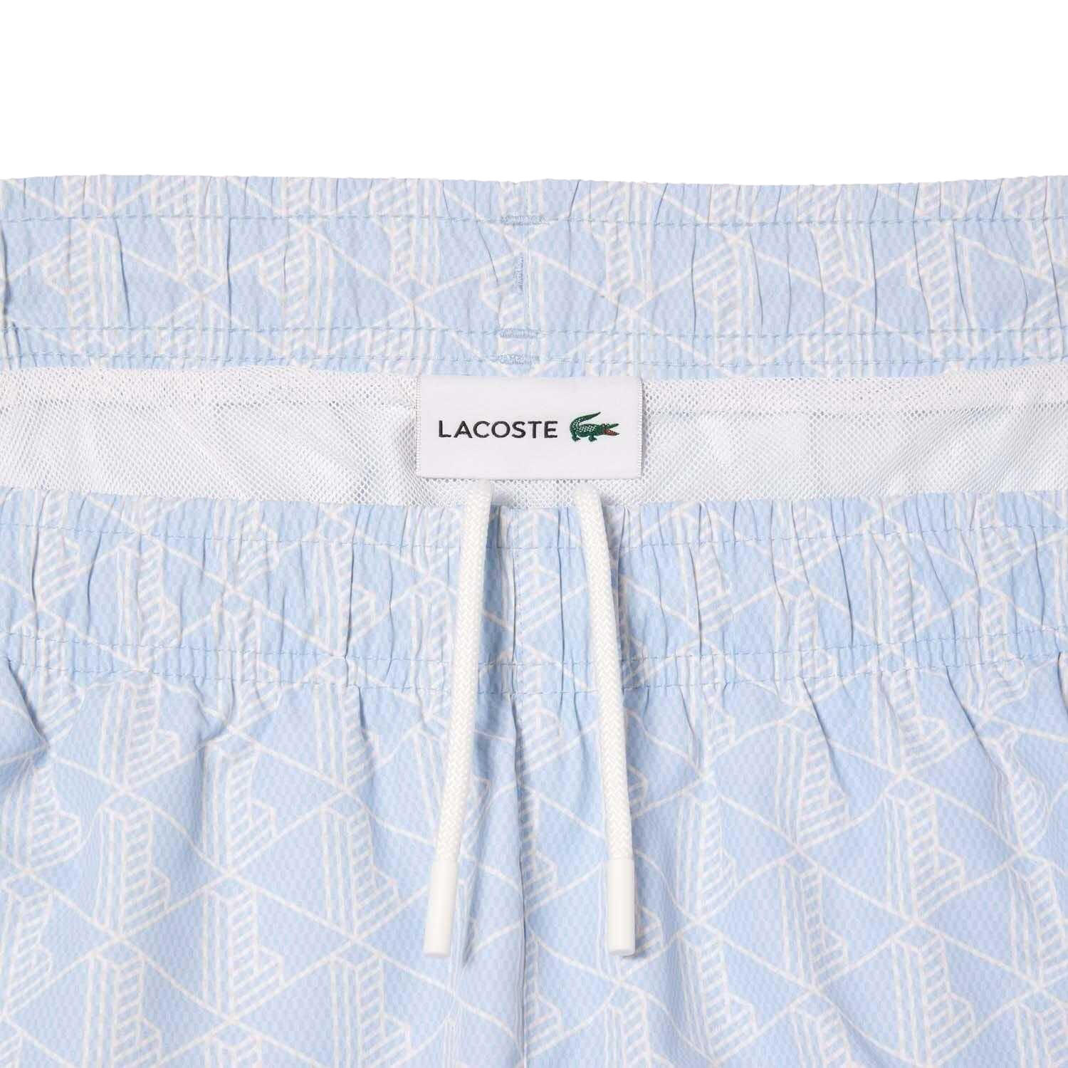 Mens Mid Length Swim Shorts (Blue) 3/4