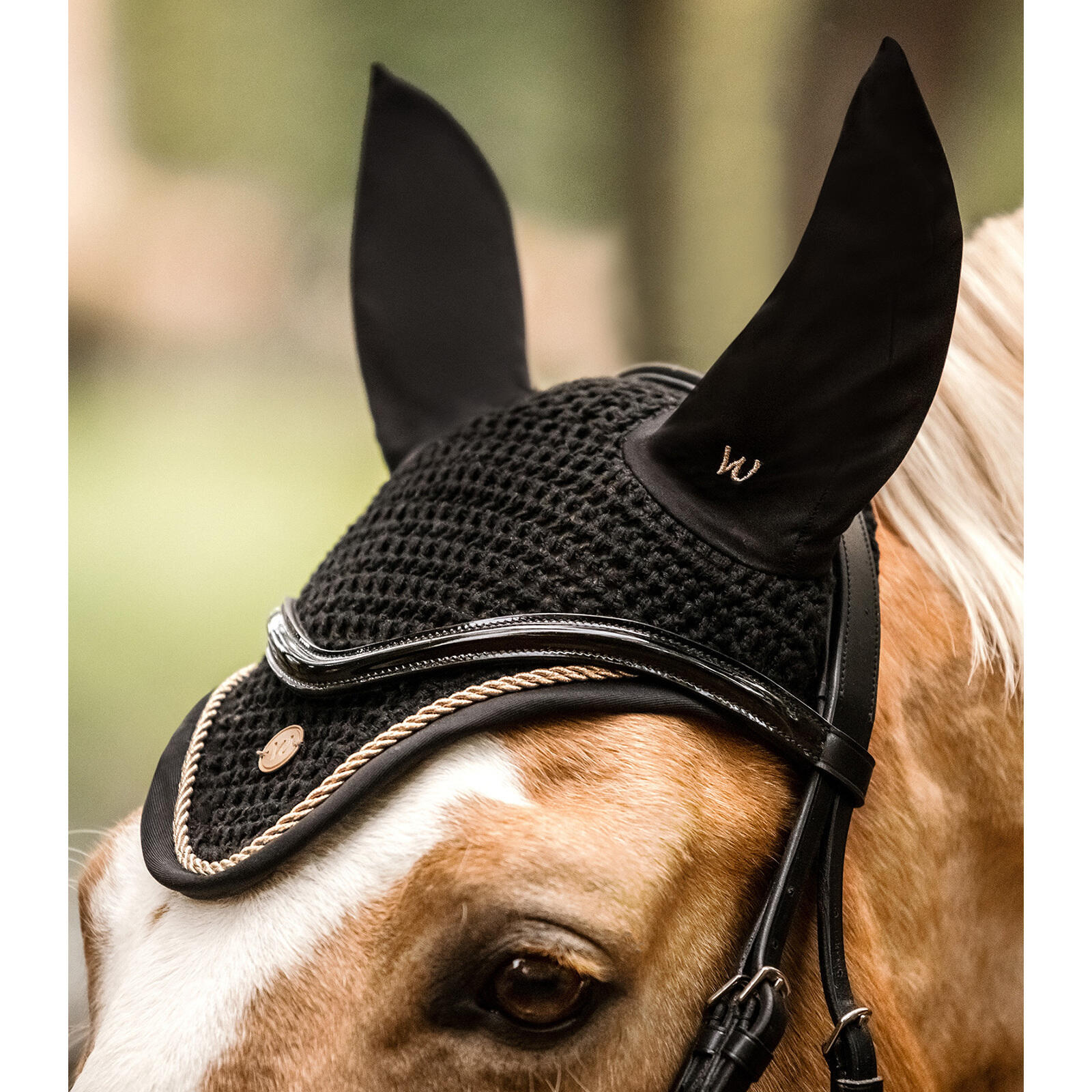 Orejeras para caballo Waldhausen Modern Rosé 3/3