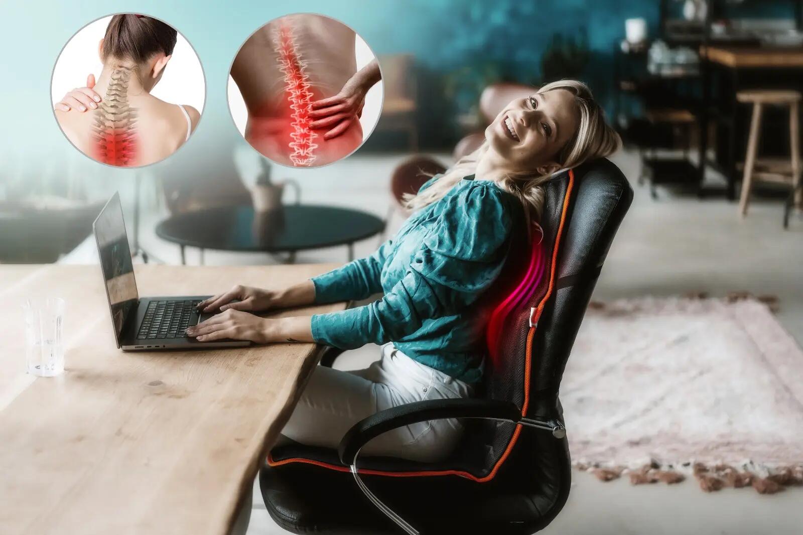 Mata masująca Medivon Cosy Mesh szary 6/7