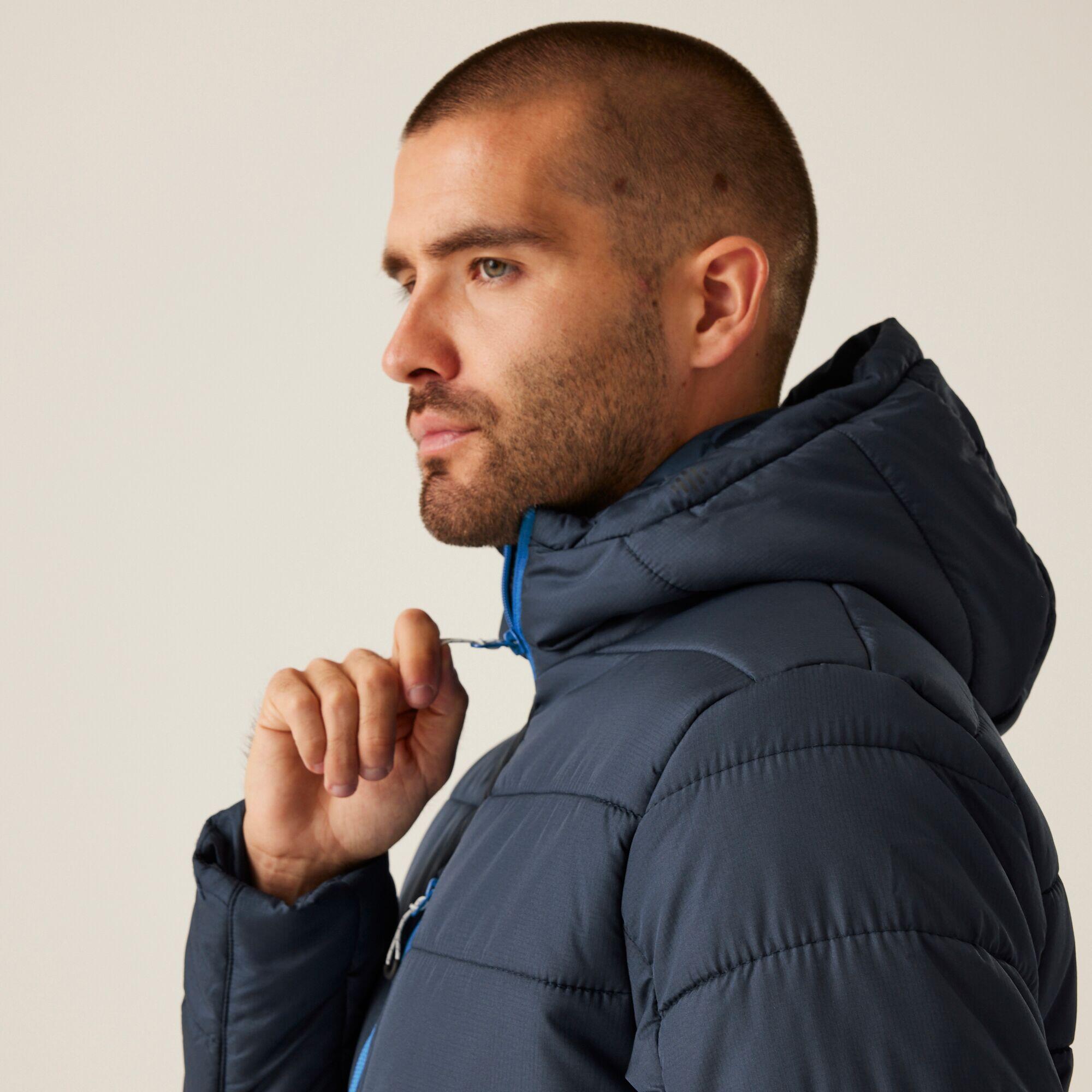Doudoune Synthétique Randonnée - Nagate Noir Homme 6/7