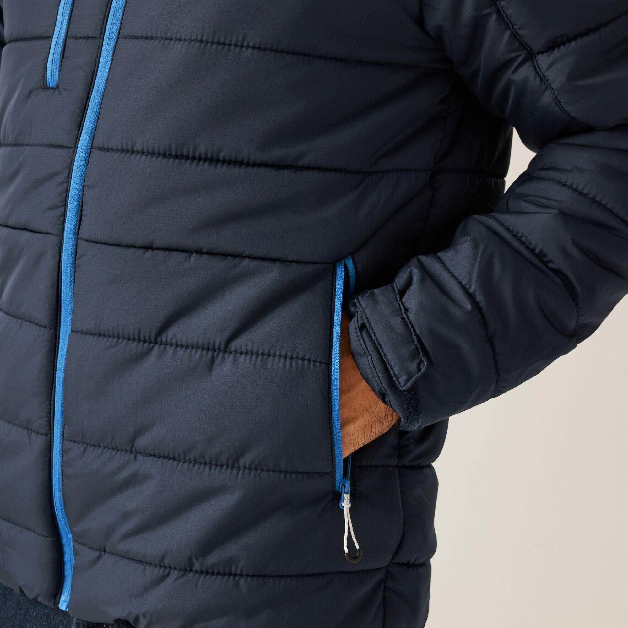 Doudoune Synthétique Randonnée - Nagate Noir Homme 5/7