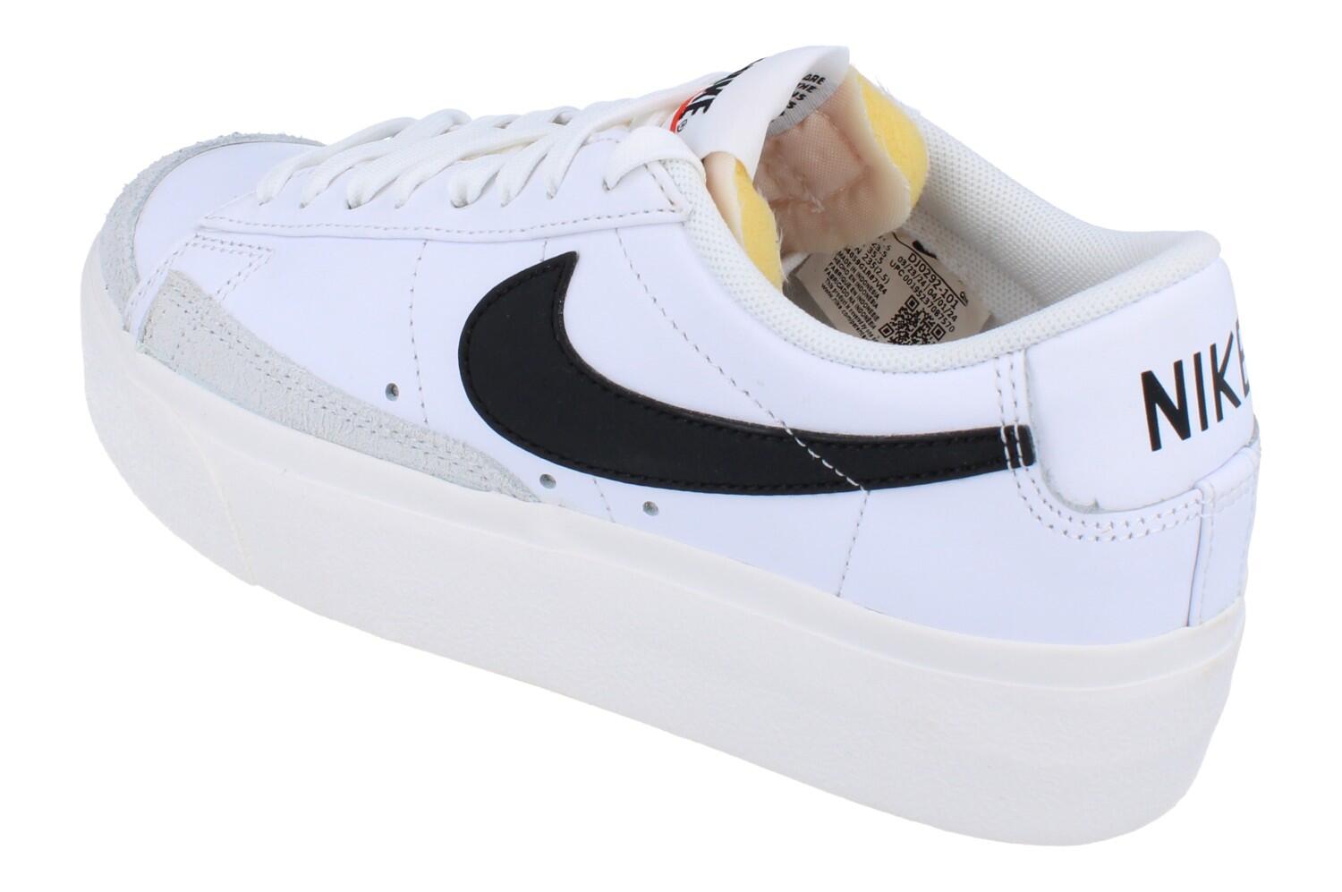 Nike Blazer Low Platform White Black (Damen) 2/5