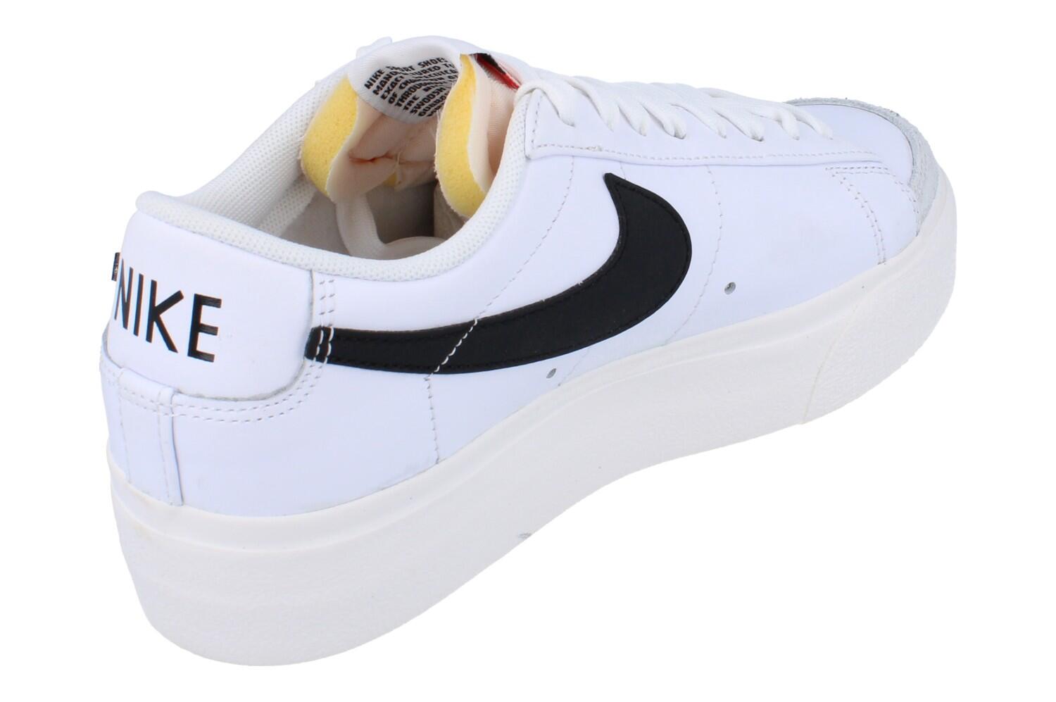 Nike Blazer Low Platform White Black (Damen) 3/5