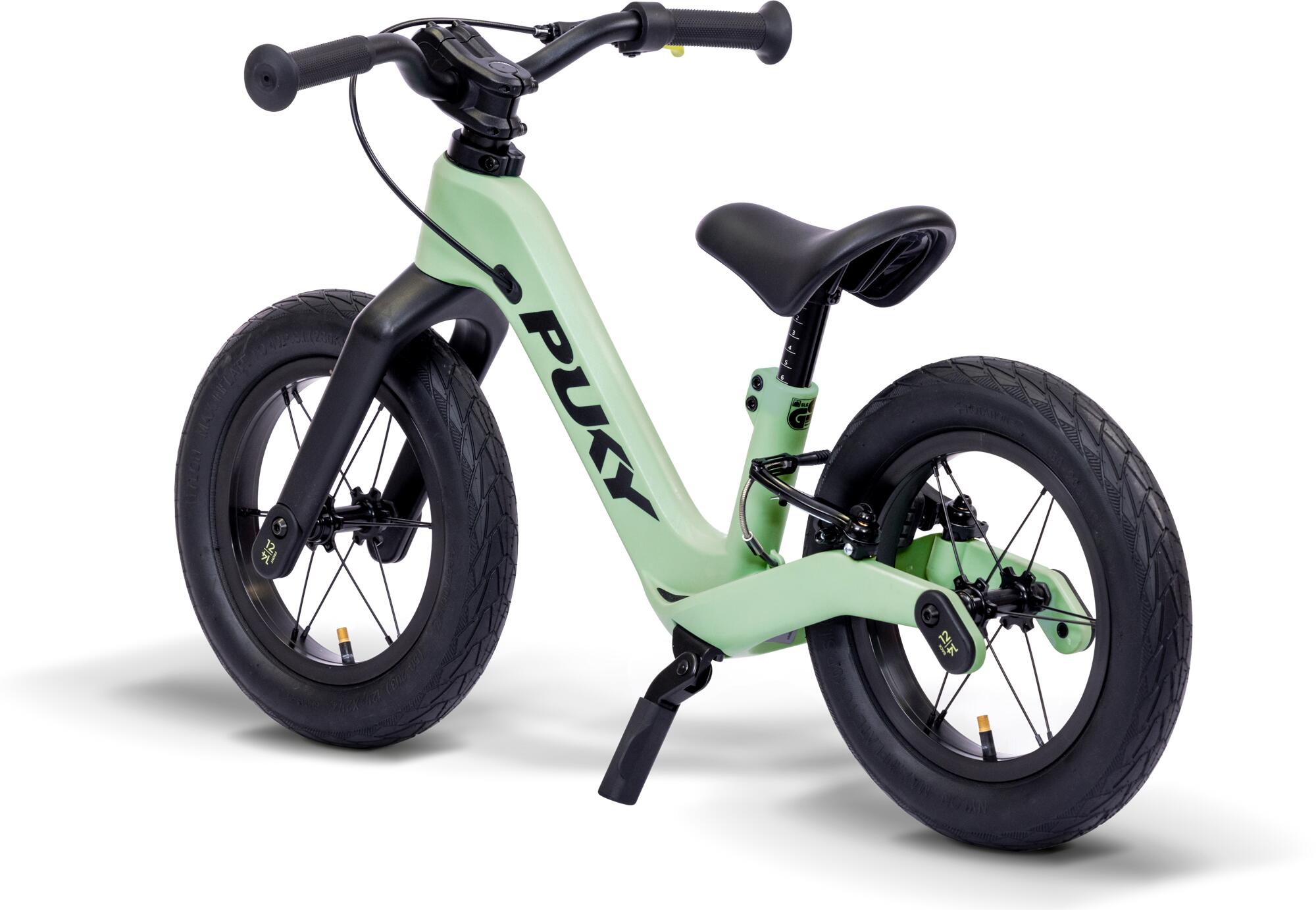 Puky Loopfiets Next 12" green/black 3/4