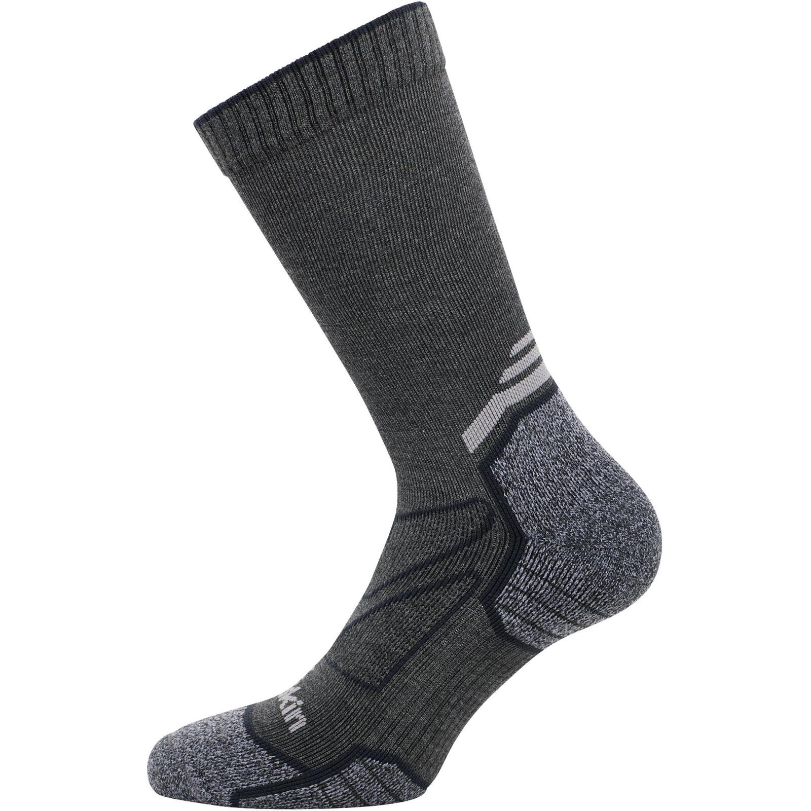 JACK WOLFSKIN Jack Wolfskin Vojo Light Walking Socks-Dark Grey