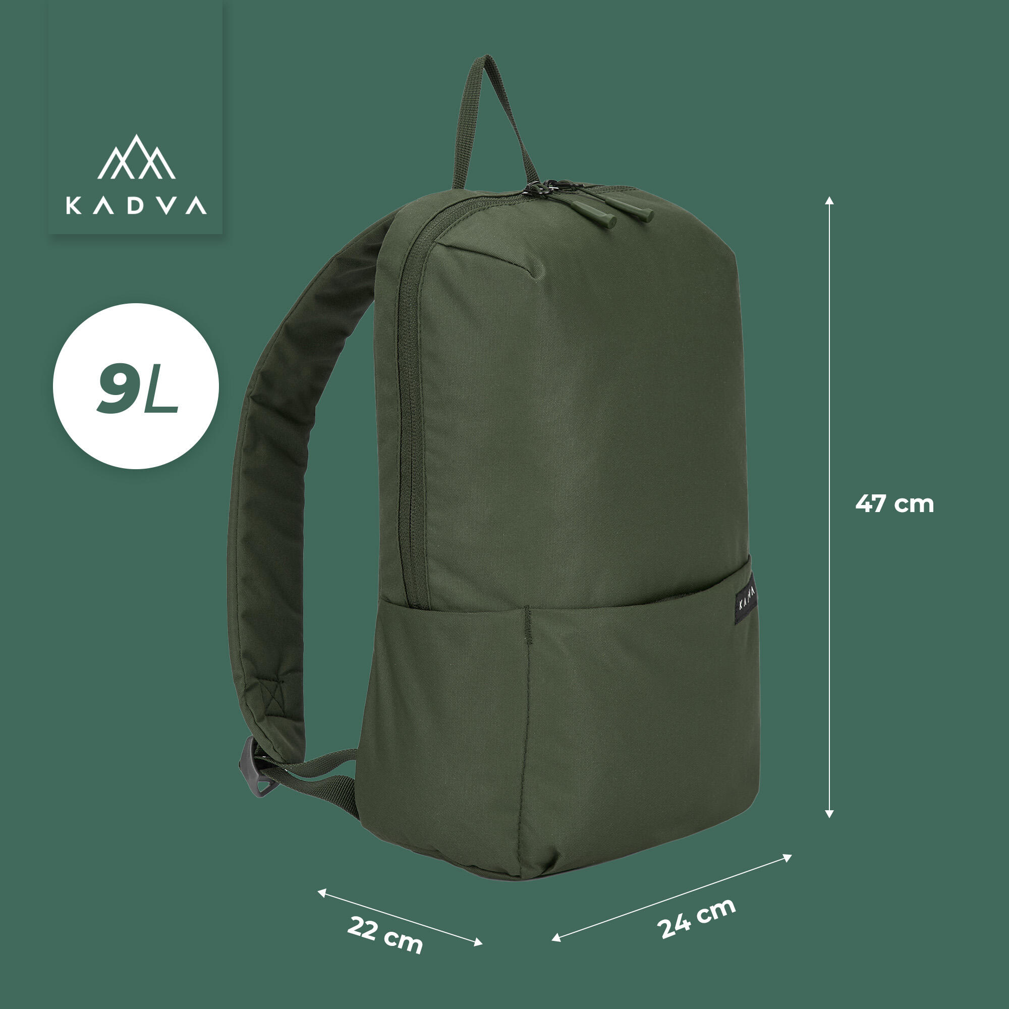 Mochila urbana KADVA CityQuest 9 l 6/7